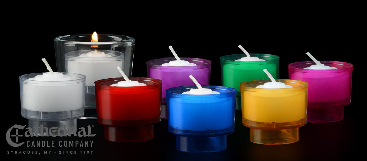 Ez-Lites - Disposable Plastic 4 Hour Votive Crystal - 288/cs