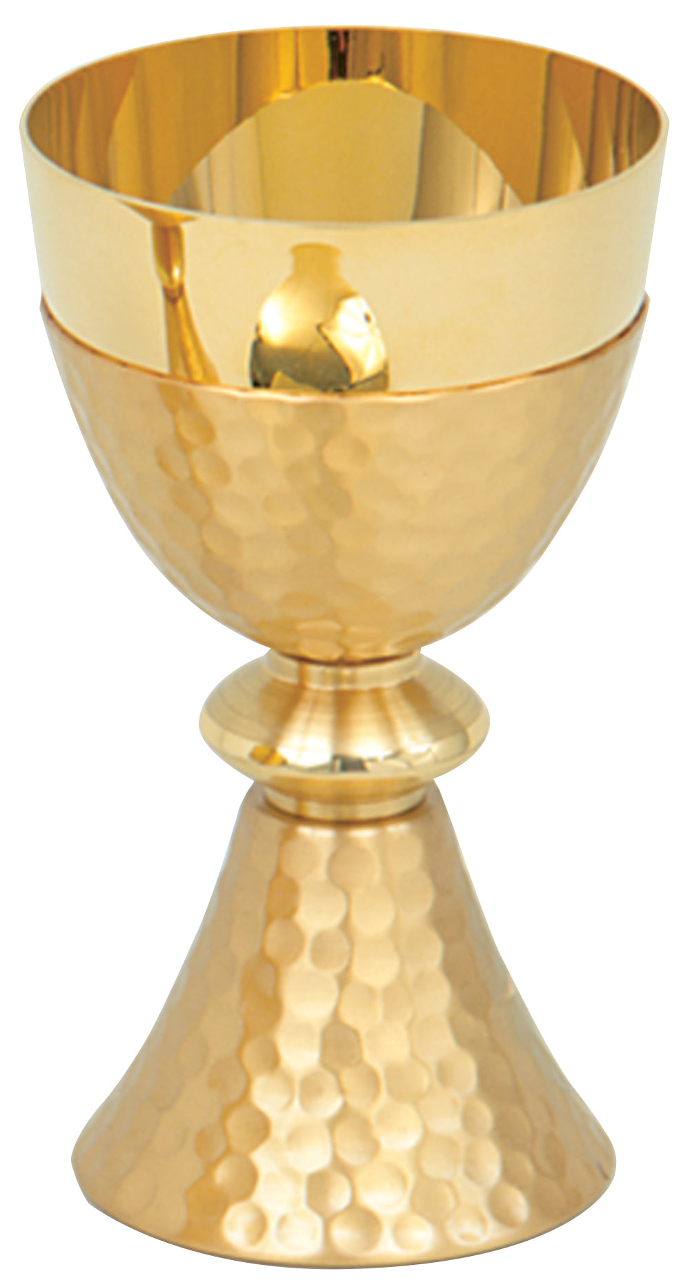 Chalice - Hammered Finish - 8 Oz - 6" Ht