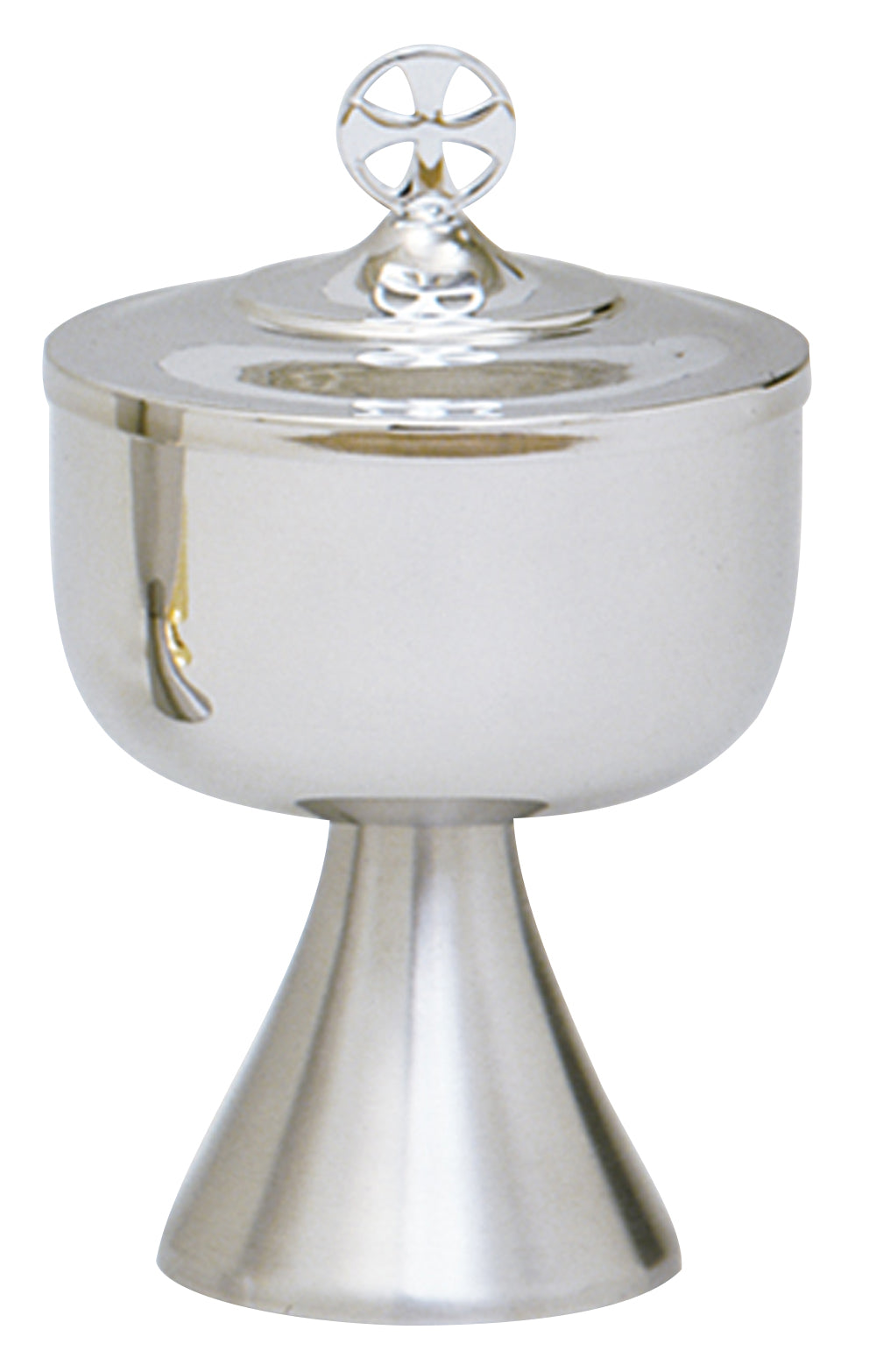 Traditional Ciborium - Stainless Steel - 400 Host - 7 1/2" Ht