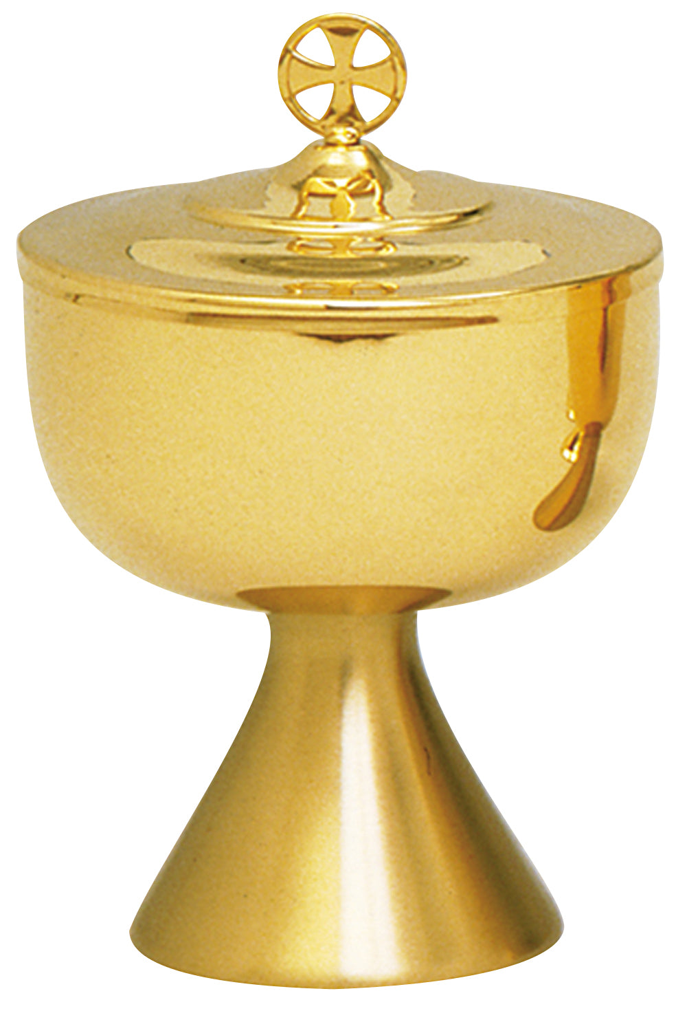 Traditional Ciborium - Gold Plated - 500 Host - 7 3/4" Host