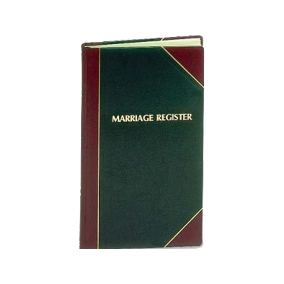Marriage Church Register (1000 entry)