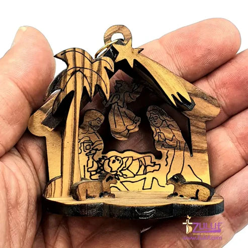Olive Wood Ornaments from the Holy Land Zuluf Souvenir Store