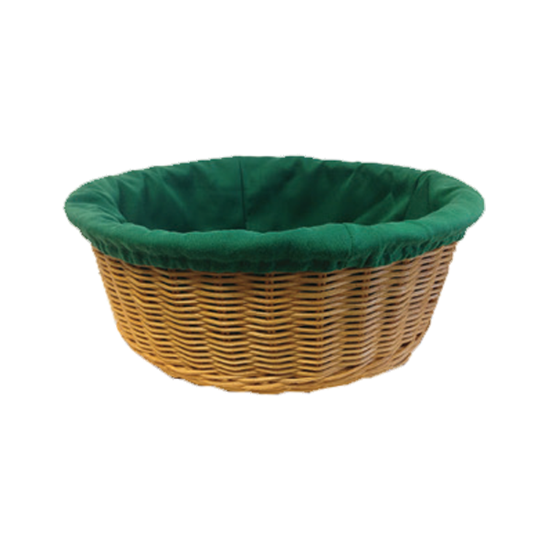 Round Collection/Offering Basket Without Handle