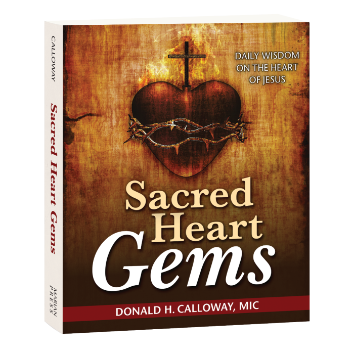 Sacred Heart Gems: Daily Wisdom on the Heart of Jesus